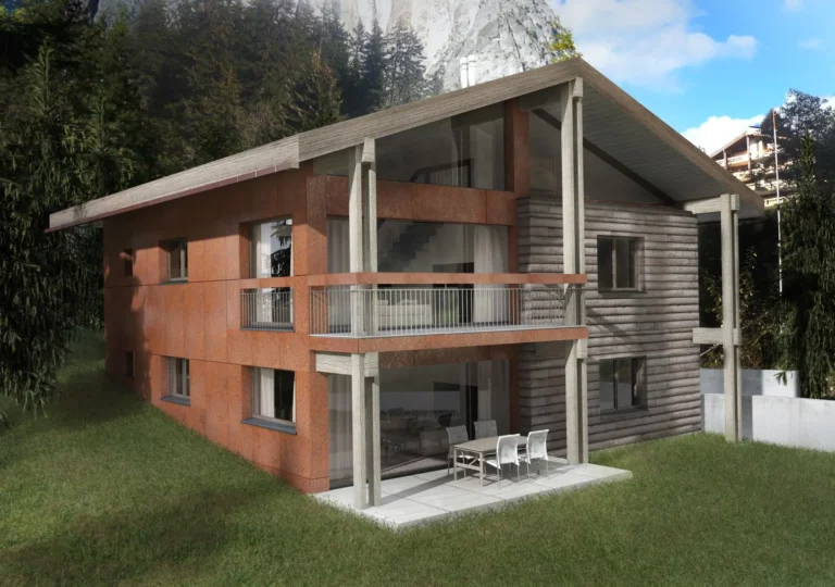 Chalet de 2 appartements